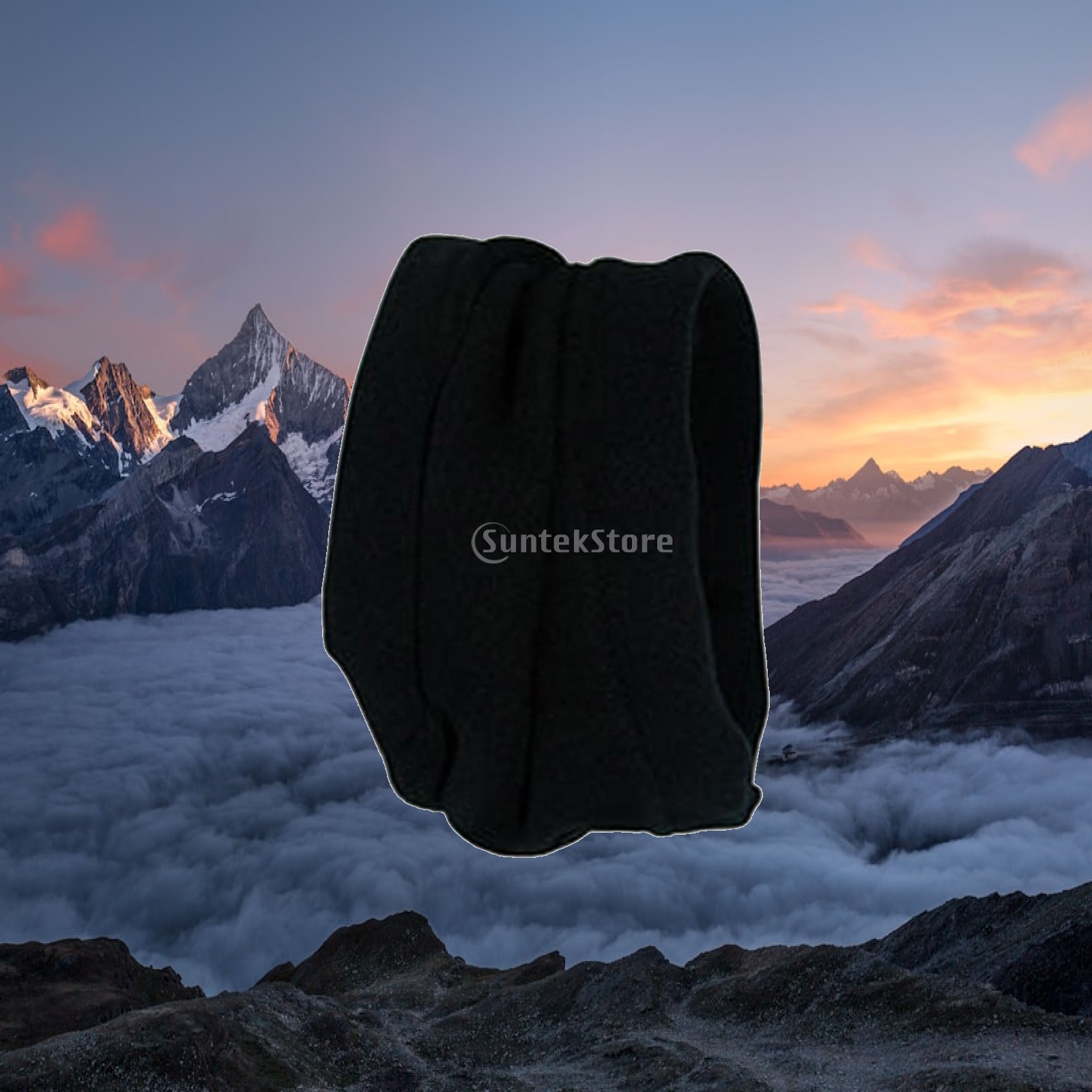 Neck Gaiter Fleece - Fleece-Halswärmer mit verstellbarem Kordelzug, gemütlicher Nackenschutz