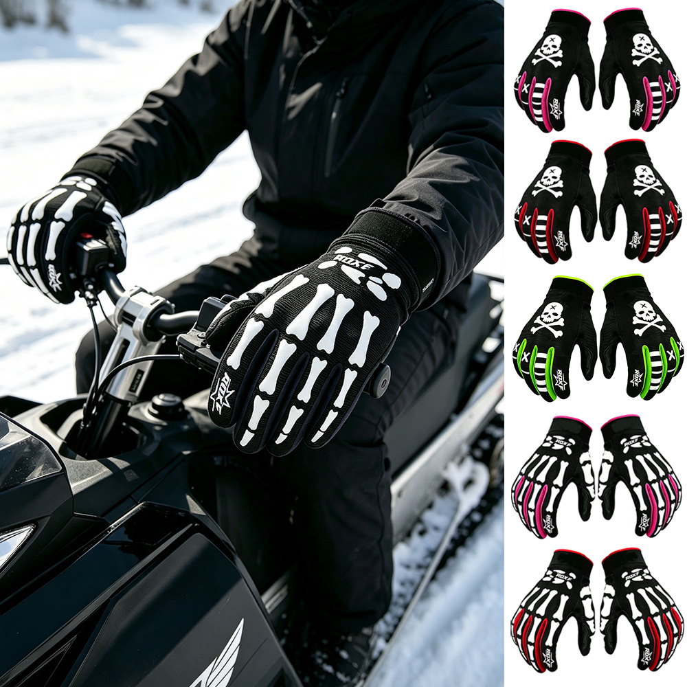 Touch Screen Gloves - Rutschfeste Schutzhandschuhe für Schneemobile, Touchscreen-fähige, verschleißfeste
