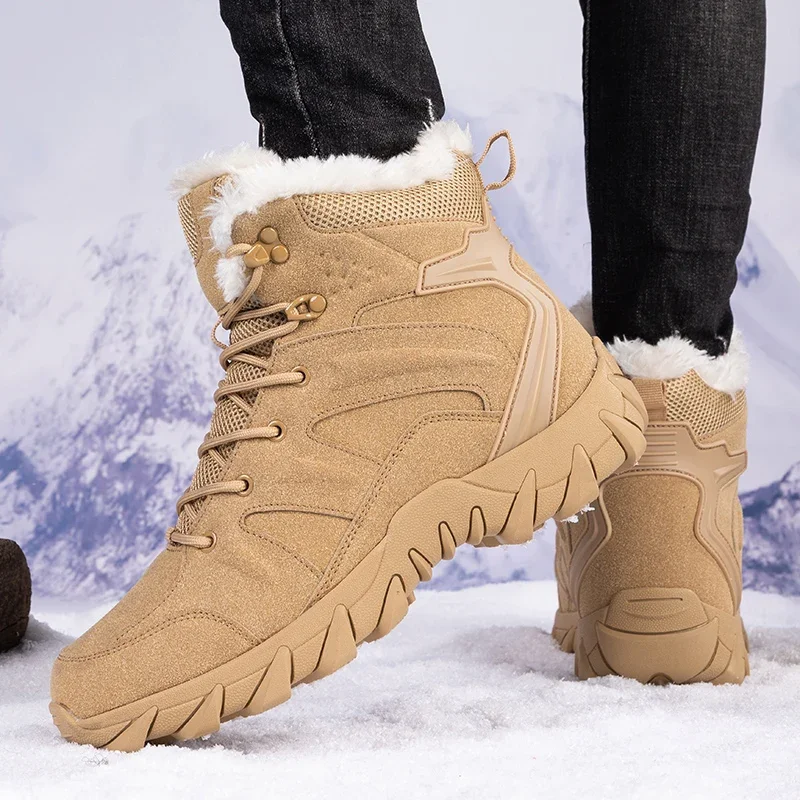 Waterproof Winter Boot - Männer Winter Taktische Stiefel Lace Up