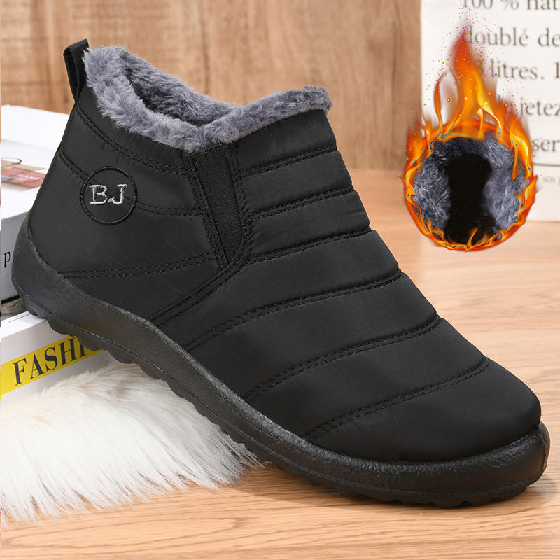 Waterproof Winter Boot - Warme männer Stiefel Schnee Plattform Turnschuhe