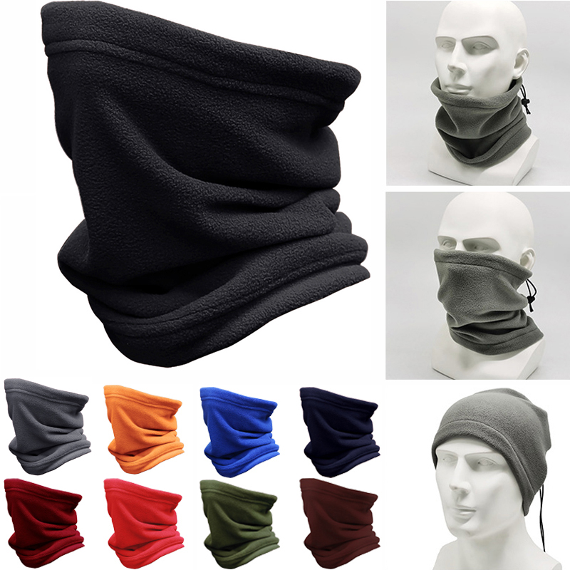 Neck Gaiter Fleece - Winter-Halswärmer für Männer und Frauen, Thermo-Fleece-Halsmanschette,