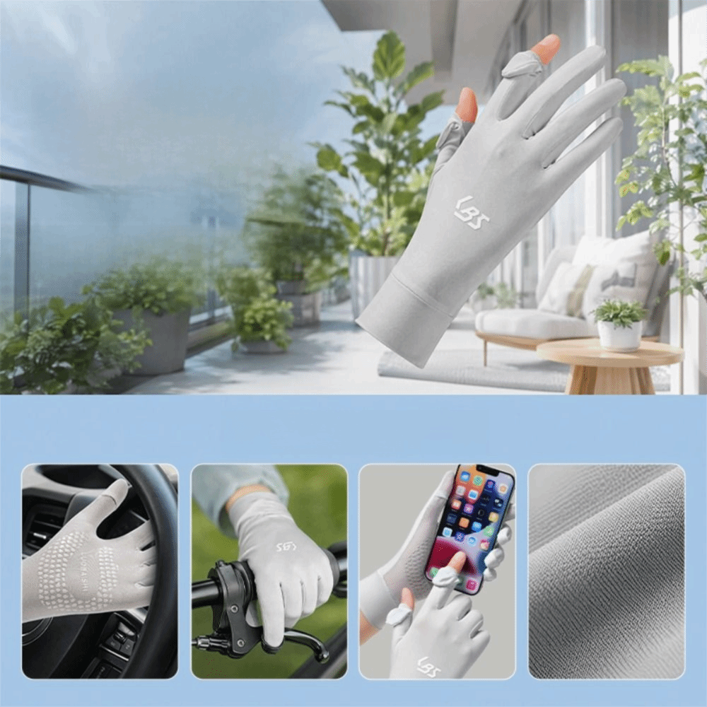 Damen-Handschuhe aus Eisseide  – Touch Screen Gloves Bewertung und Preis