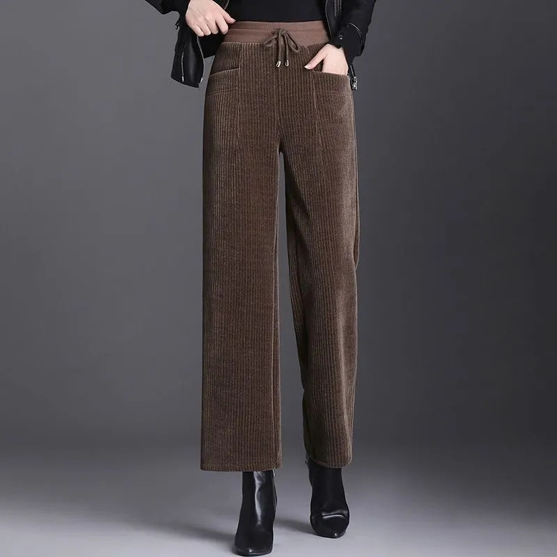 Herbst Winter Cord Breite Bein – Corduroy Pant Warm Bewertung und Preis