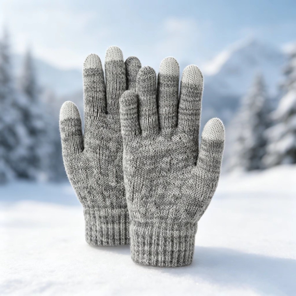 2-teiliges Set Modische Winter – Touch Screen Gloves Bewertung und Preis