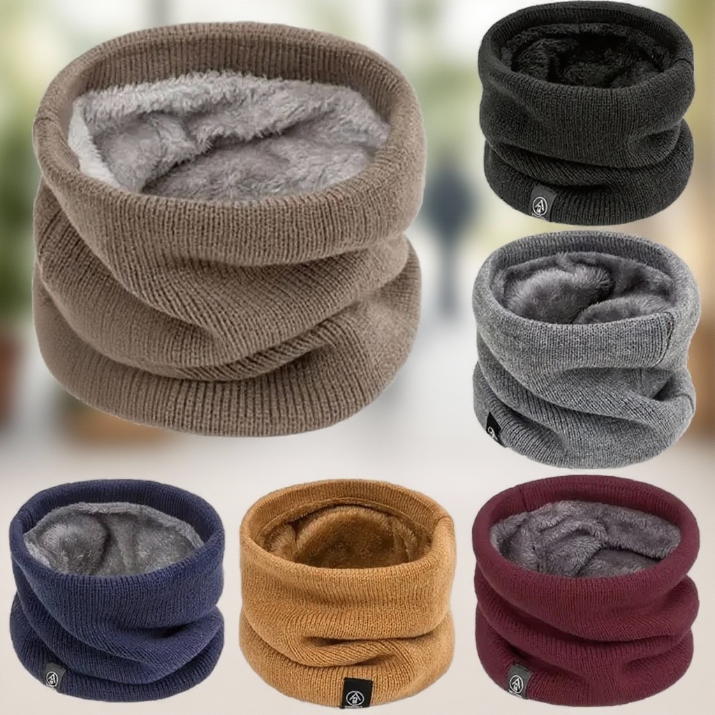 Warmer Strickschal, verdickter – Neck Gaiter Fleece Bewertung und Preis