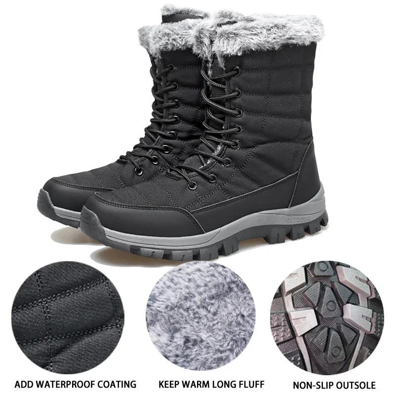 Neue Baumwollschuhe für Herren – Waterproof Winter Boot Bewertung und Preis