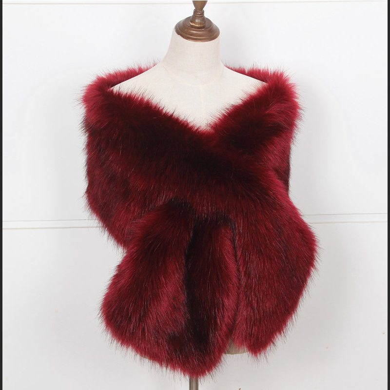 Faux Fuchs Pelz Frauen Wraps L – Shawl Wrap Winter Bewertung und Preis